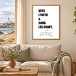 Mise en situation Salon-Phare de Vers l&rsquo;infini & sous les draps.