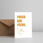 Mise en situation Conception de maquette de carte de Poser une pêche.