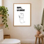 Mise en situation Toilettes de Oups … la loose !