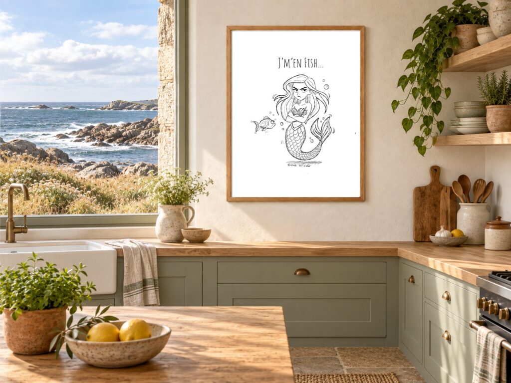 Mise en situation Cuisine-Ocean de j&rsquo;m&rsquo;en fish …