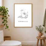 Mise en situation Toilettes de Bourré comme un coing