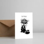 Mise en situation Conception de maquette de carte de Chat mane