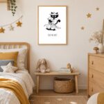 Mise en situation Chambre d’enfant de Chat Mourai