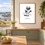 Mise en situation Cuisine-Ocean de Chat Mourai