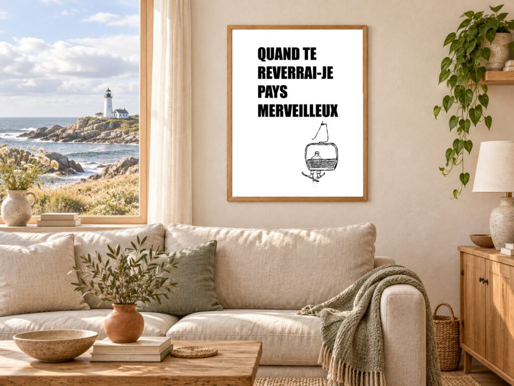 Mise en situation Salon-Phare de Quand te reverrai-je pays merveilleux