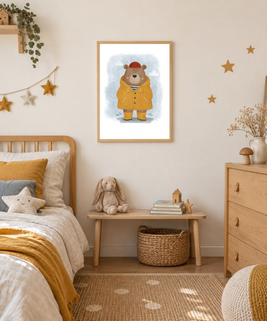 Mise en situation Chambre d’enfant de Ours Ciré