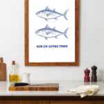 Mise en situation Frame mockup on the kitchen 3 de Sur Un Autre Thon